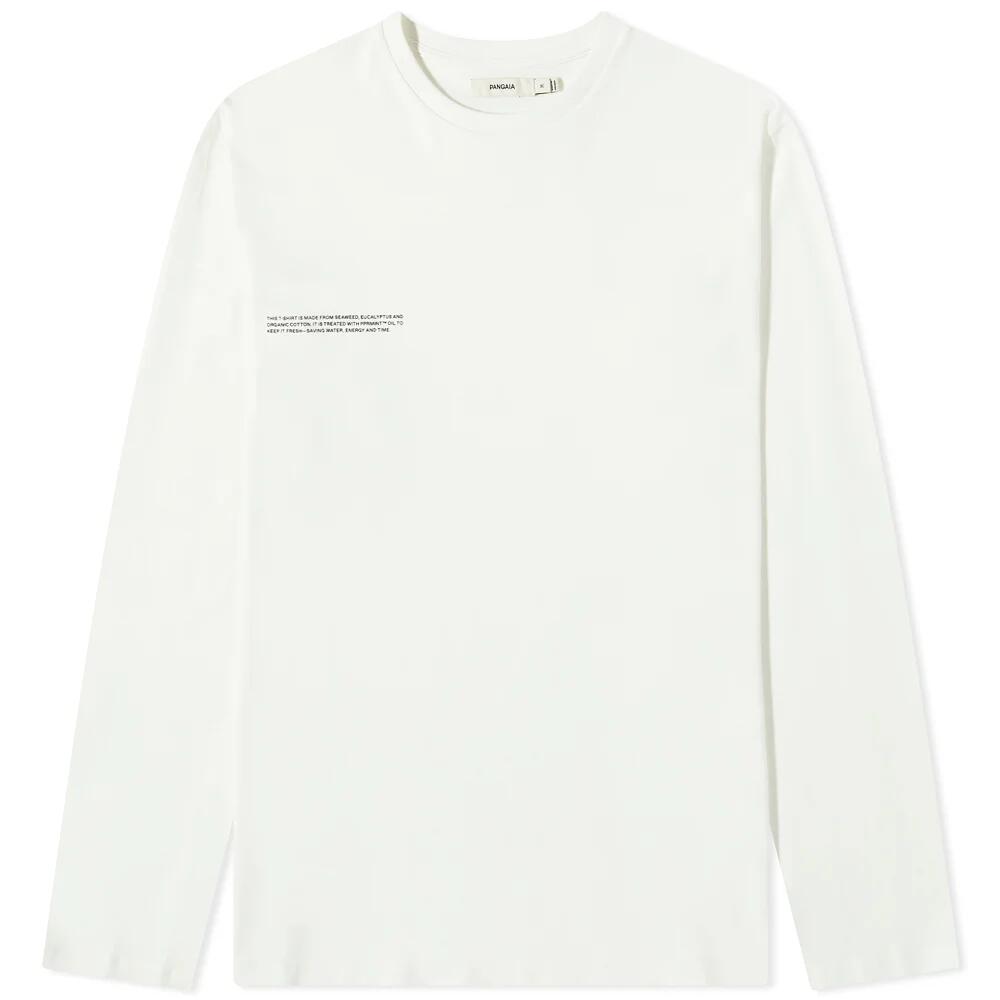 Pangaia Long Sleeve Organic Cotton C-Fibre T-Shirt in Off White Cover