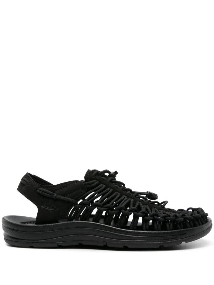 KEEN FOOTWEAR Uneek two-cord sandals - Black Cover