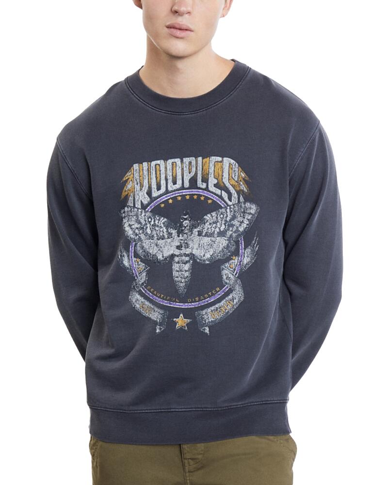 The Kooples Long Sleeve Graphic Sweatshirt Cover