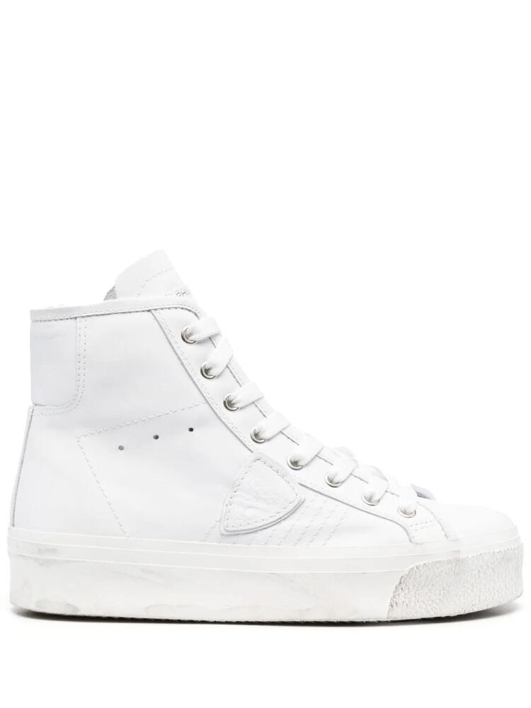 Philippe Model Paris Paris Haute high-top sneakers - White Cover