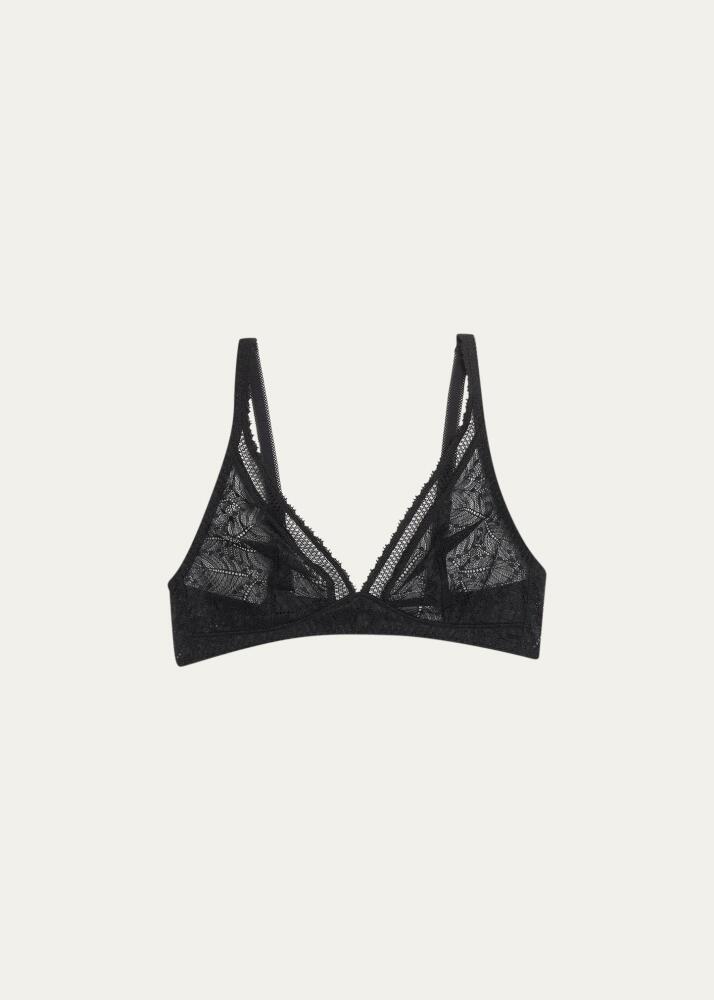 Simone Perele Comete Lace-Trim Tulle Bralette Cover