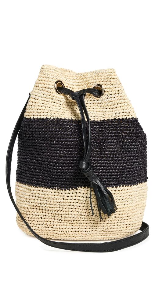 Sensi Studio Mini Mochila Bucket Bag Natural/Black Cover