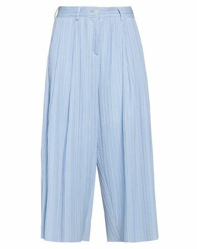 Jejia Woman Pants Sky blue Polyester, Cotton Cover