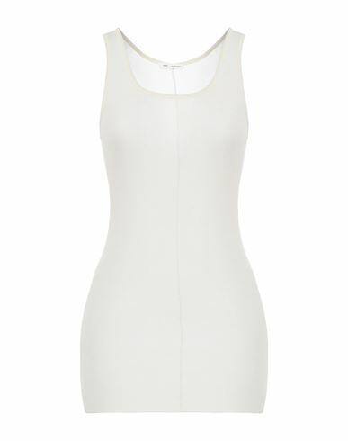 Ami Alexandre Mattiussi Woman Tank top Ivory Viscose, Polyamide Cover