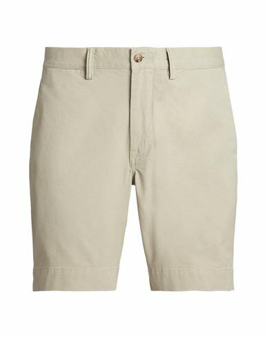 Polo Ralph Lauren 8-inch Stretch Straight Fit Twill Short Man Shorts & Bermuda Shorts Sand Cotton, Elastane Cover