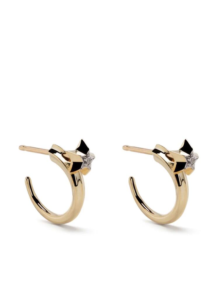 Adina Reyter 14kt yellow gold Shooting Star diamond earrings Cover