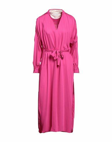 Le Sarte Pettegole Woman Midi dress Fuchsia Viscose Cover