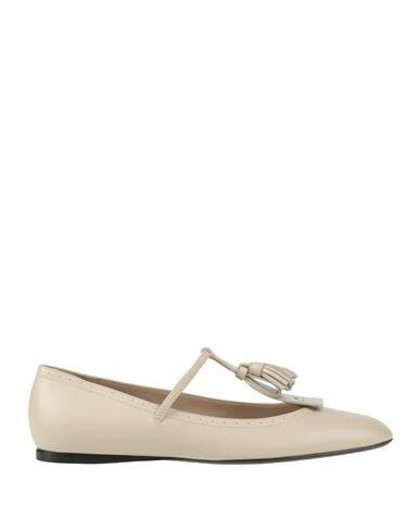 Giorgio Armani Woman Ballet flats Beige Leather Cover