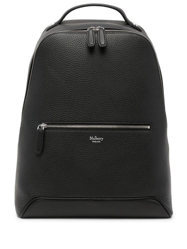 Mulberry City Heavy Grain leather backpack - Black Cover