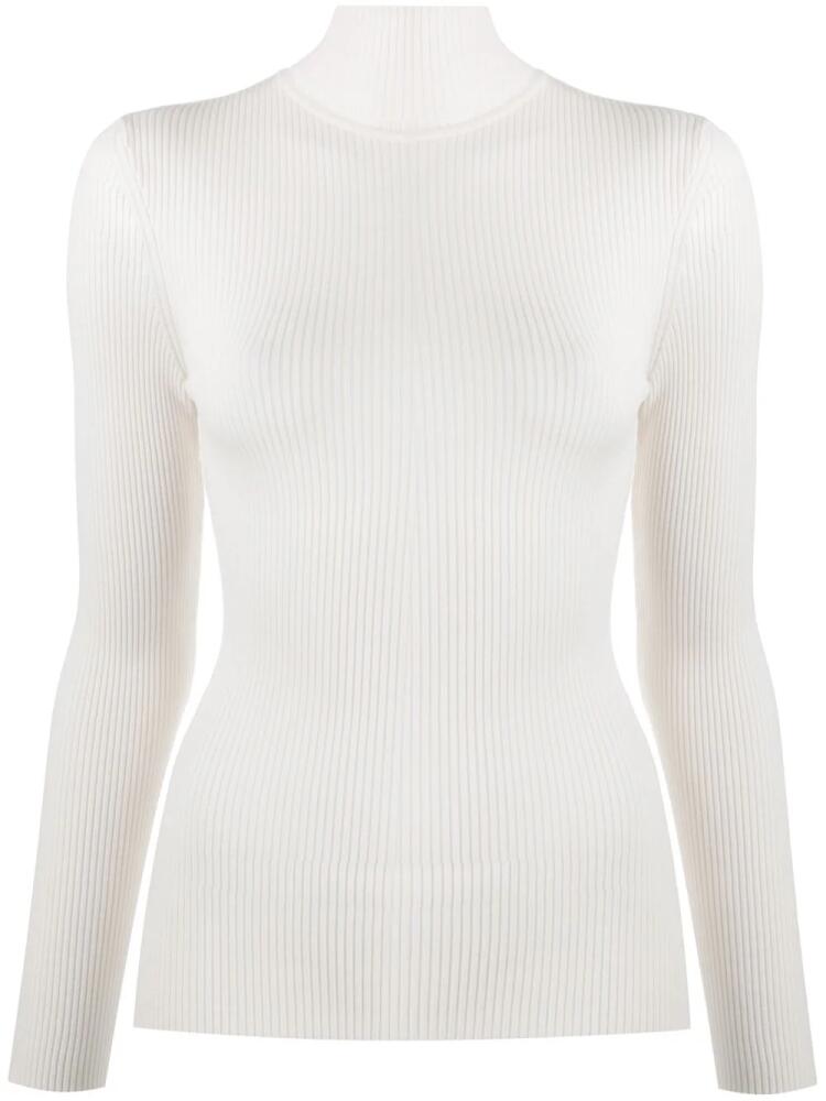 Wolford roll-neck fitted jumper - Neutrals Cover