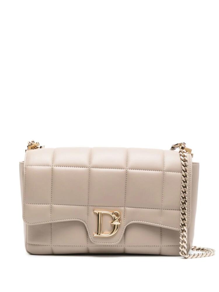 DSQUARED2 D2 Statement Soft shoulder bag - Grey Cover