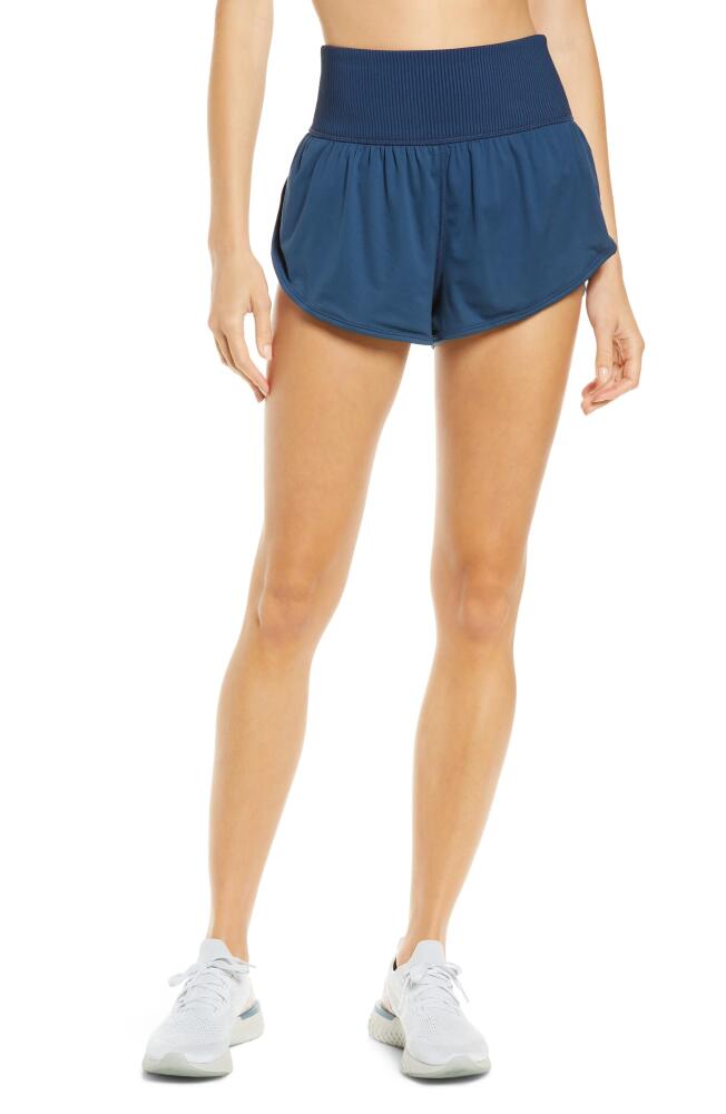 FP Movement by Free People Free People FP Movement Game Time Shorts in Navy Cover