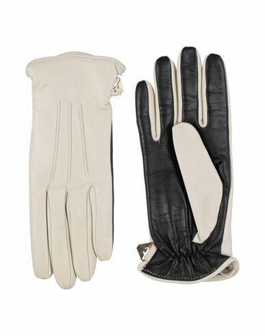 Emporio Armani Woman Gloves Cream Ovine leather Cover