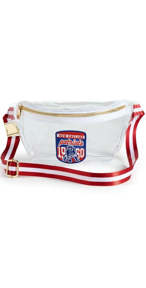 Stoney Clover Lane New England Patriots Clear Fanny Pack Red/White Cover