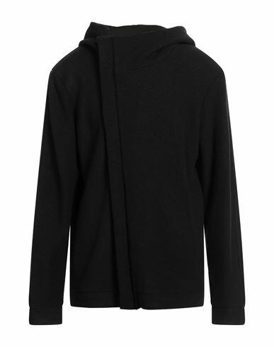 Emporio Armani Man Coat Black Virgin Wool Cover