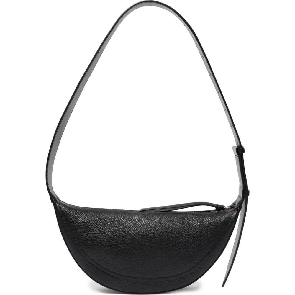 & Other Stories Crescent Shoulder Bag in Black Dark Cover