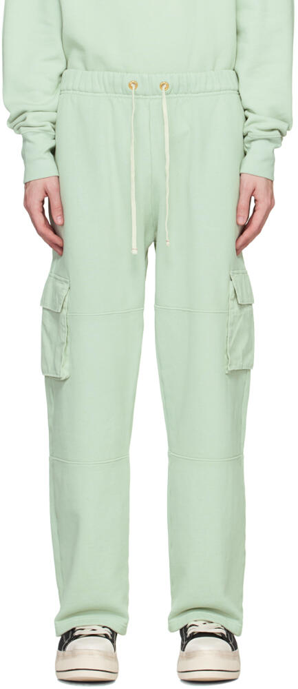 Les Tien Green Drawstring Cargo Pants Cover