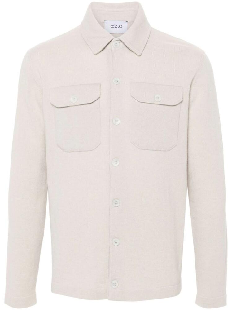 D4.0 knitted shirt - Neutrals Cover