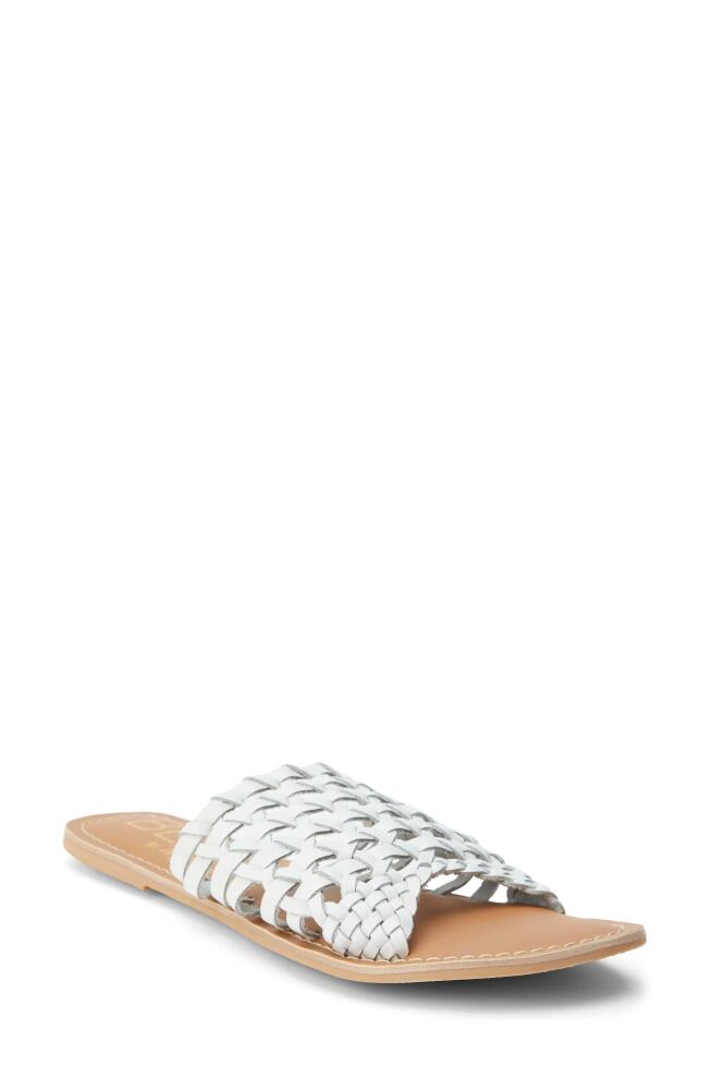 BEACH BY MATISSE Aruba Slide Sandal in White Cover