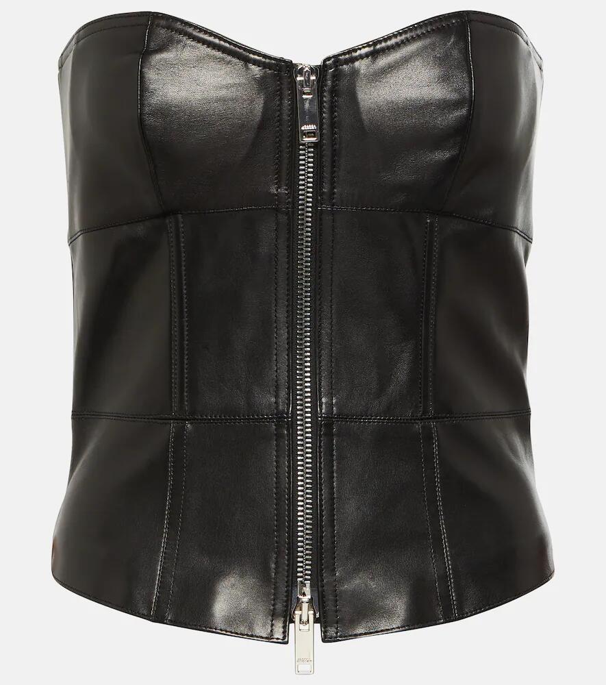 Isabel Marant Etna leather bustier Cover