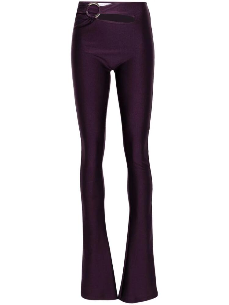 Amen ring-hardware trousers - Purple Cover