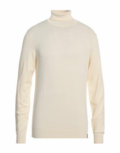 Why Not Brand Man Turtleneck Ivory Viscose, Nylon Cover