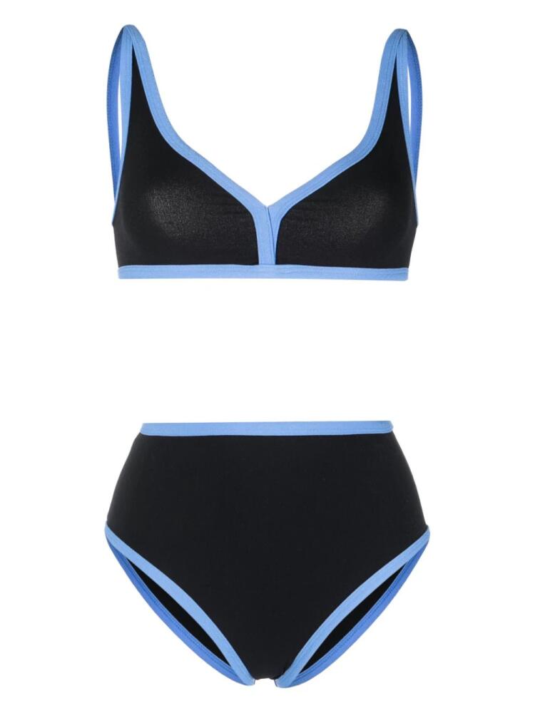 Lisa Marie Fernandez Maria high-waisted bikini set - Black Cover