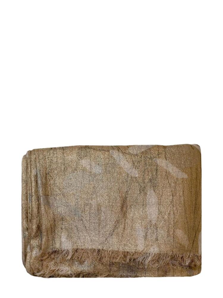 Brunello Cucinelli jacquard-pattern cashmere scarf - Neutrals Cover