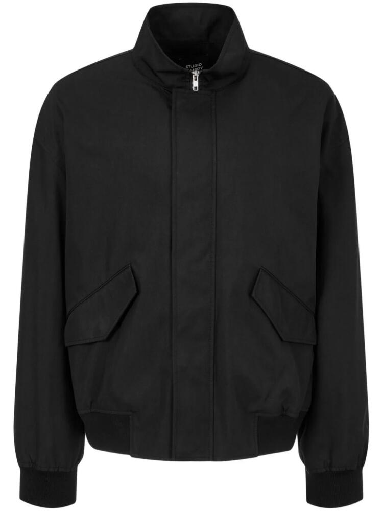 STUDIO TOMBOY high-neck bomber jacket - Black Cover