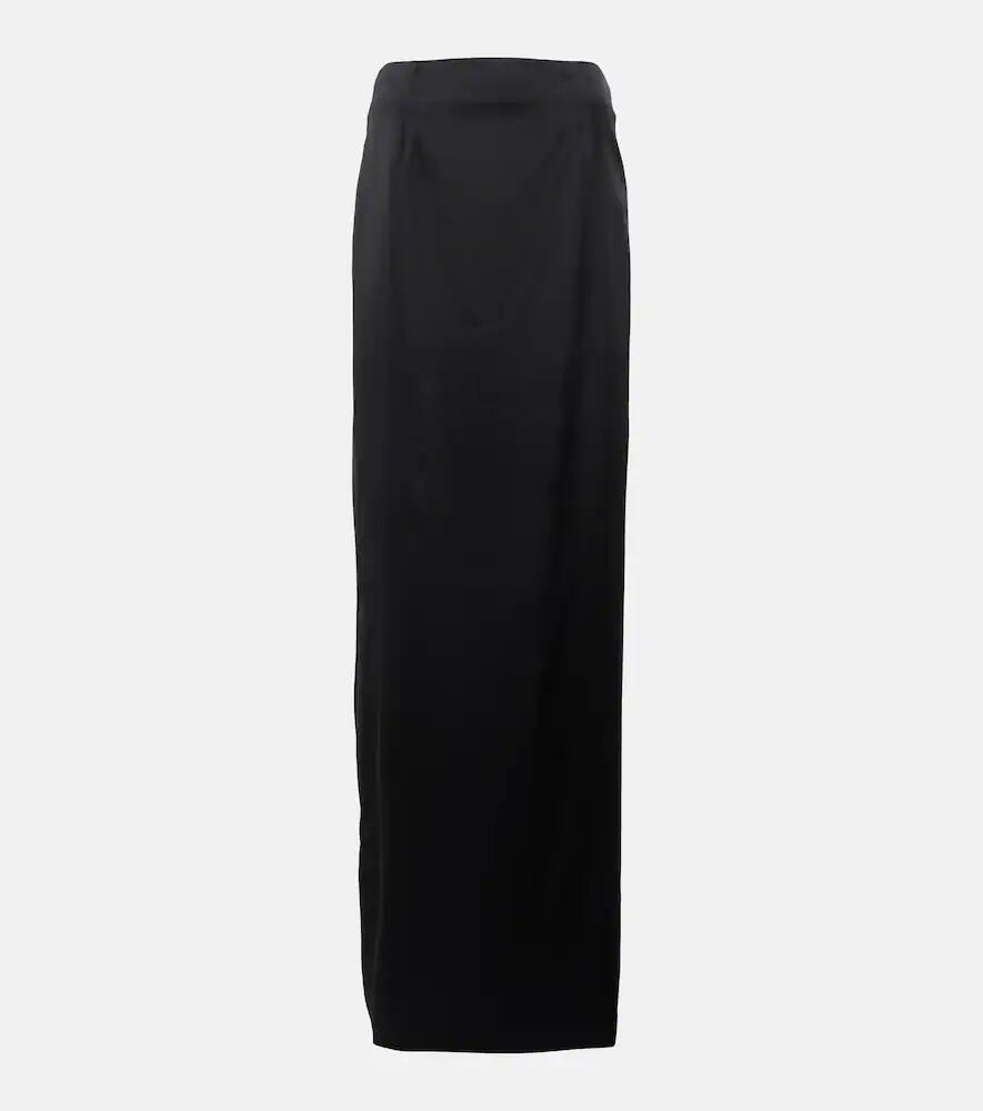 Balenciaga Satin maxi skirt Cover