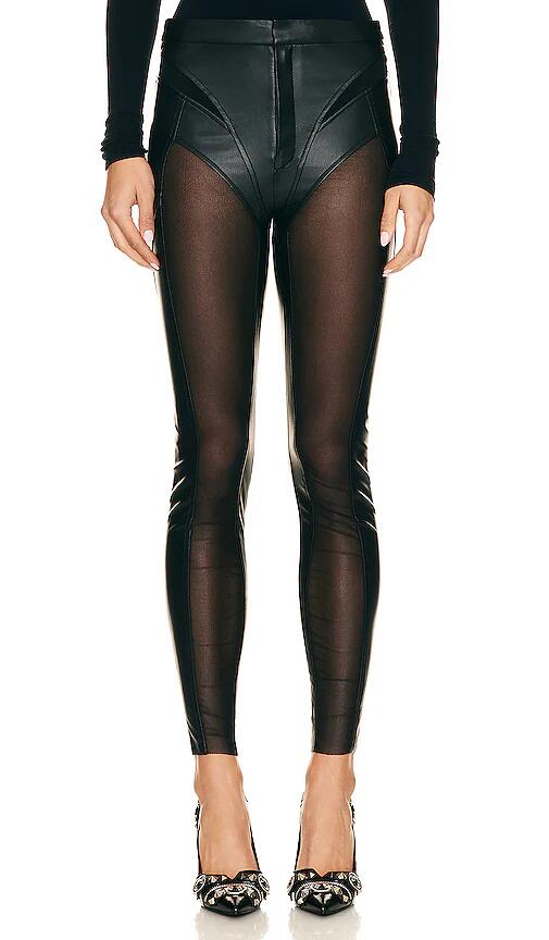 LAMARQUE Celicia Faux Leather Leggings in Black Cover