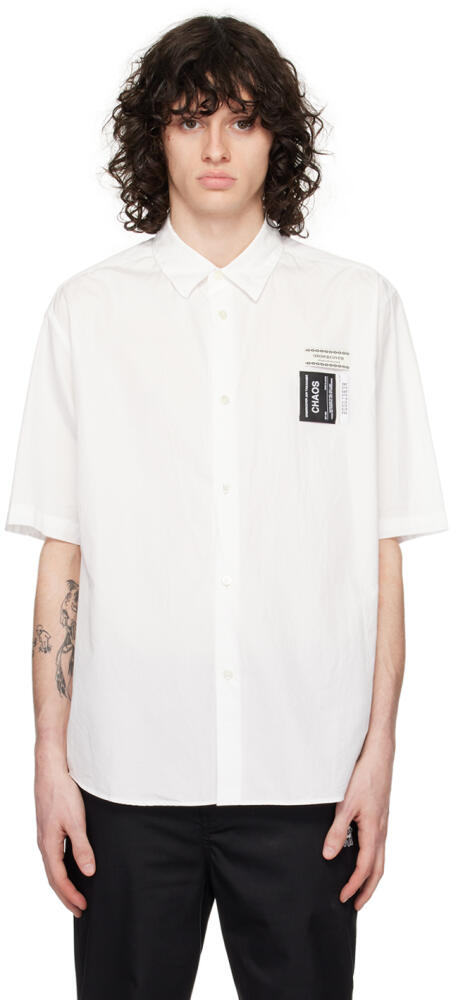 UNDERCOVER White UC1D4407 Shirt Cover