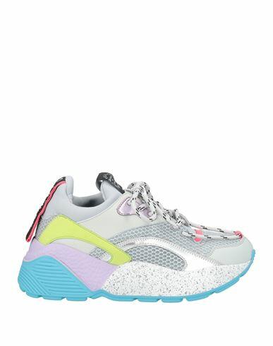 Stella Mccartney Woman Sneakers Grey Textile fibers Cover