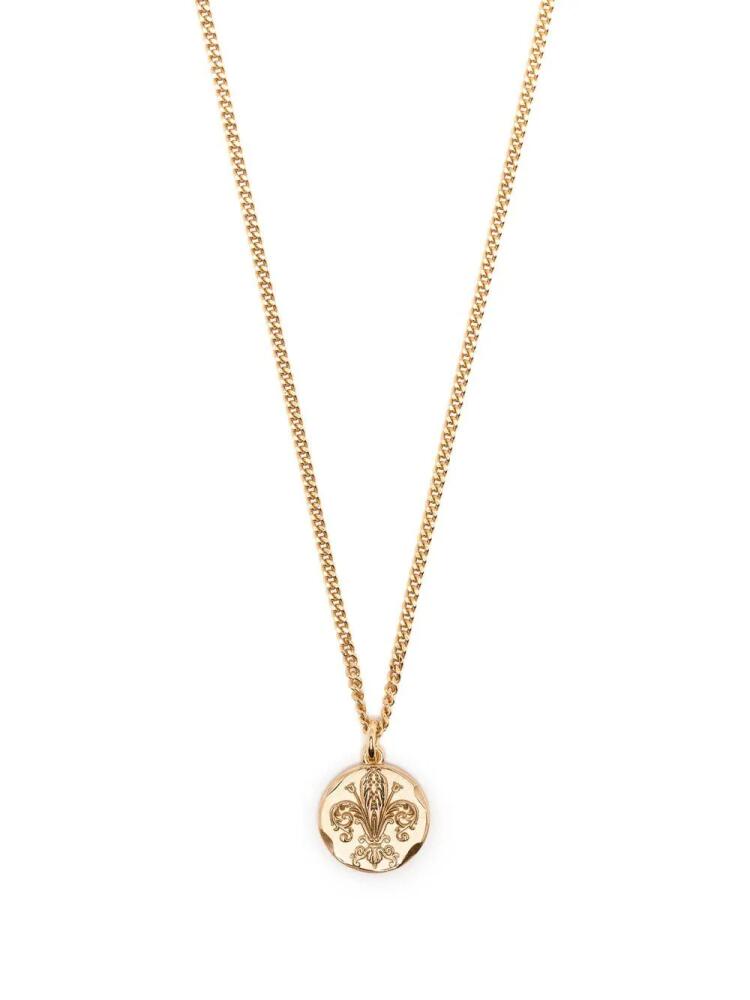 Emanuele Bicocchi coin-pendant necklace - Gold Cover