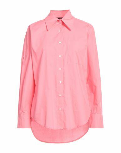 Seventy Sergio Tegon Woman Shirt Fuchsia Cotton Cover