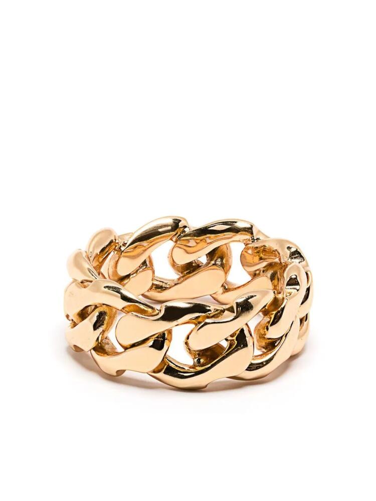 Emanuele Bicocchi chain-link ring - Gold Cover