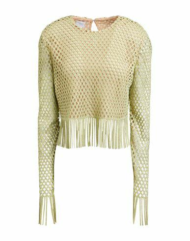 Giambattista Valli Woman Top Green Polyester Cover