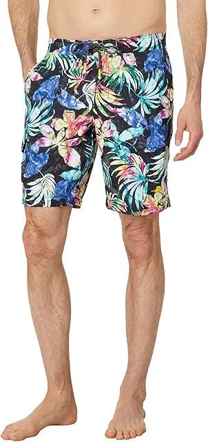 Tommy Bahama Baja Hasta La Fuego 9 (Black) Men's Swimwear Sets Cover