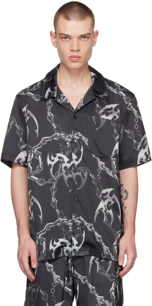 Han Kjobenhavn Black Chain Shirt Cover