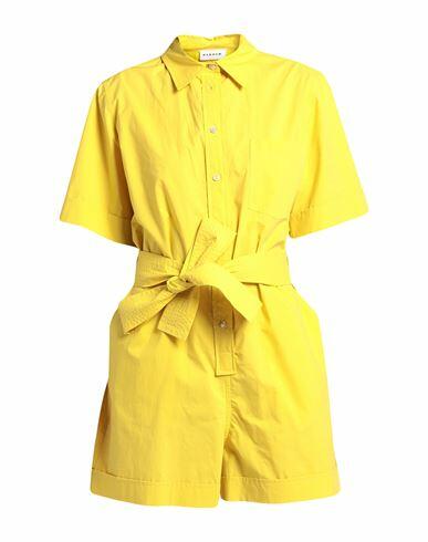 P. a.r. o.s. h. Woman Jumpsuit Yellow Cotton Cover