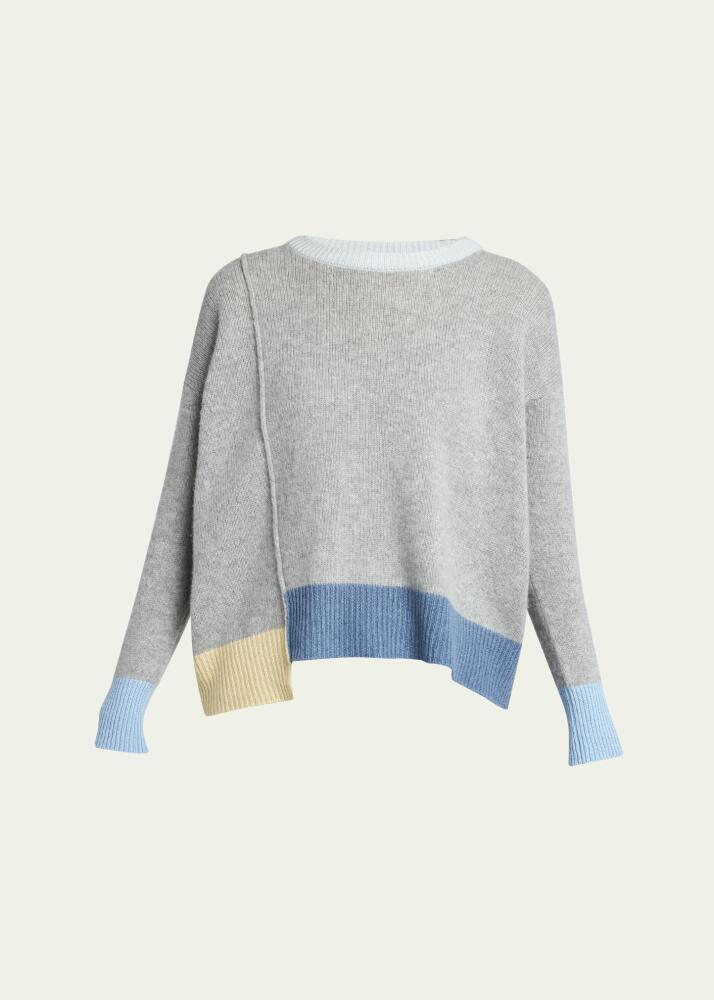 Marni Patchwork Cashmere Crewneck Sweater Cover