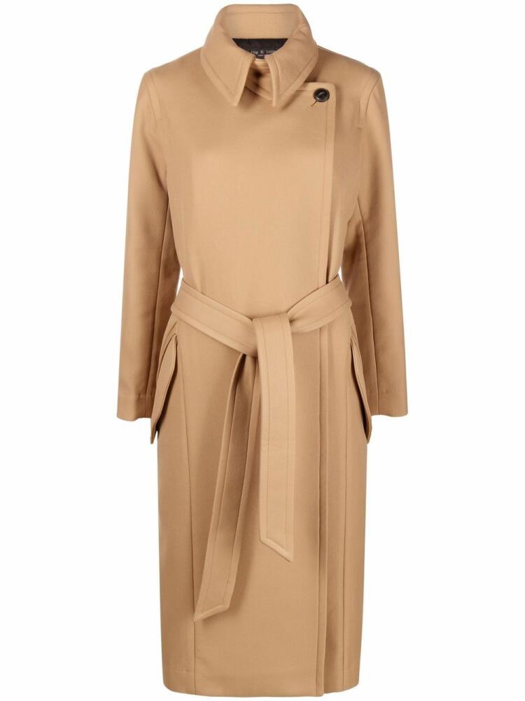 rag & bone Amber belted trench coat - Brown Cover