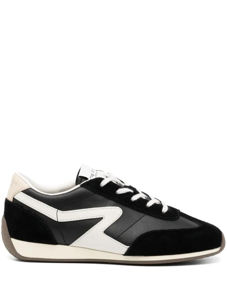 rag & bone retro runner suede sneaker - Black Cover