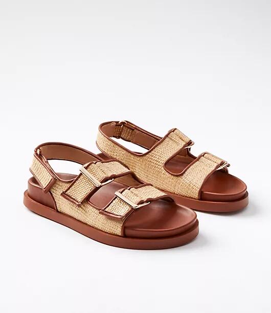 Loft Double Strap Molded Footbed Sandals Cover