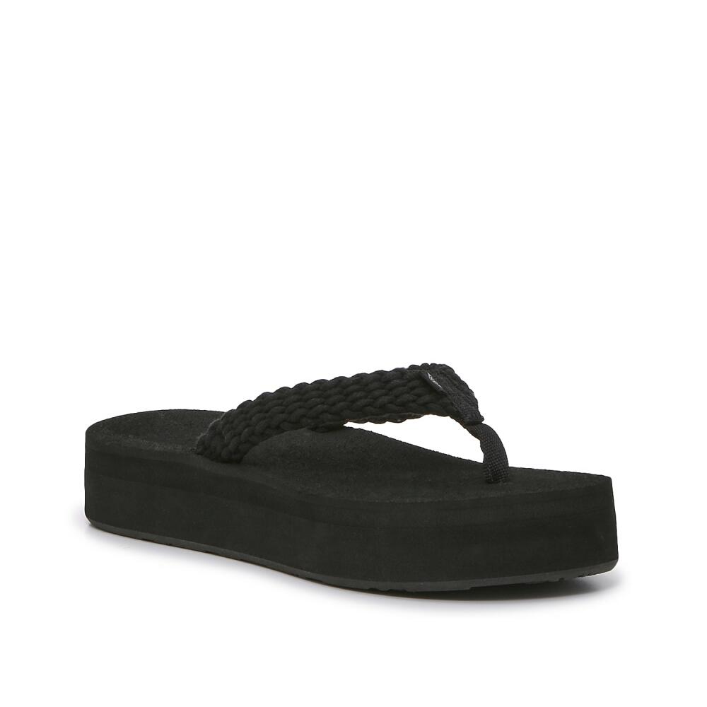 Roxy Tidepool Platform Sandal | Women's | Black Cover