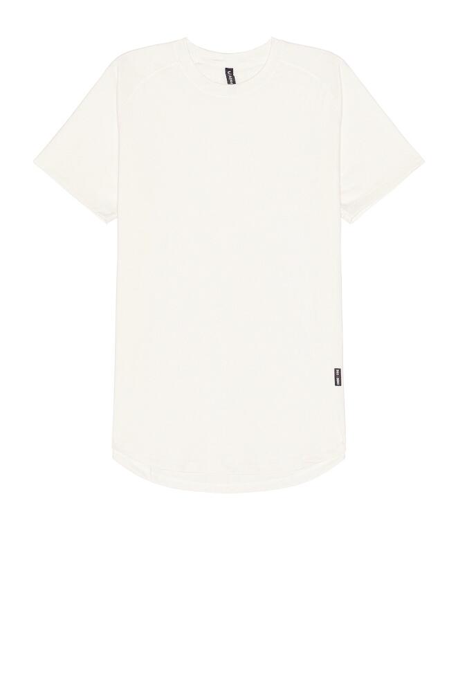 ASRV Nano Mesh Established Tee in Cream Cover