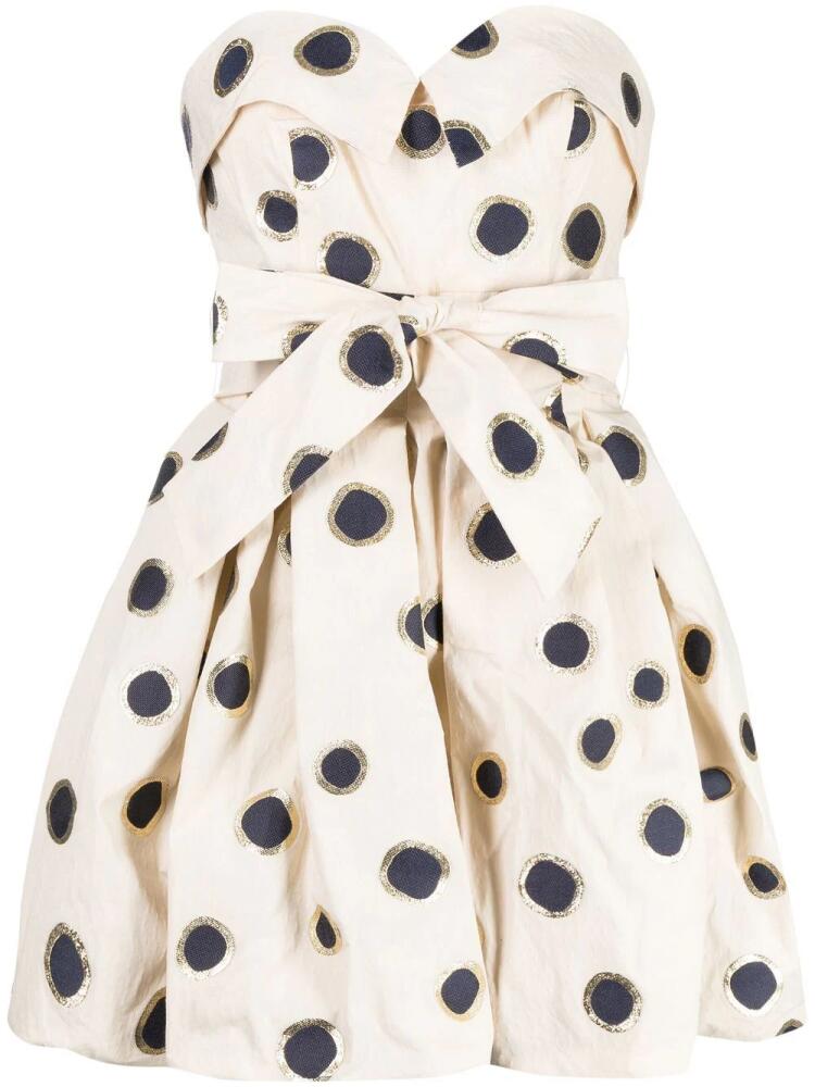 Bambah polka dot dress - Neutrals Cover