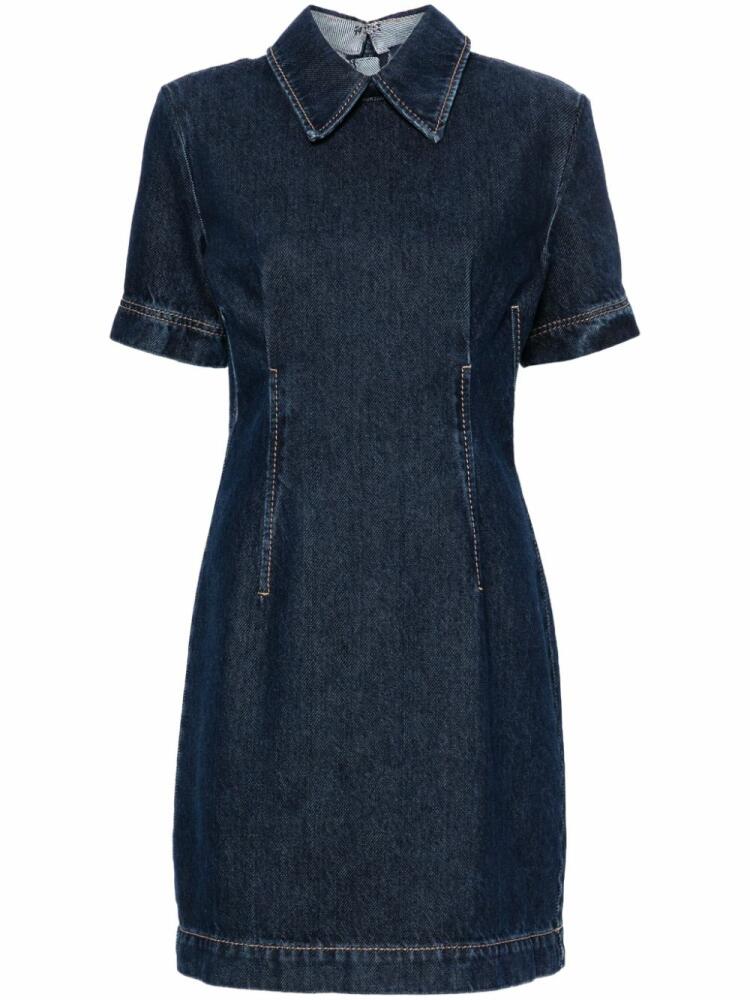 Sportmax Douglas denim mini dress - Blue Cover