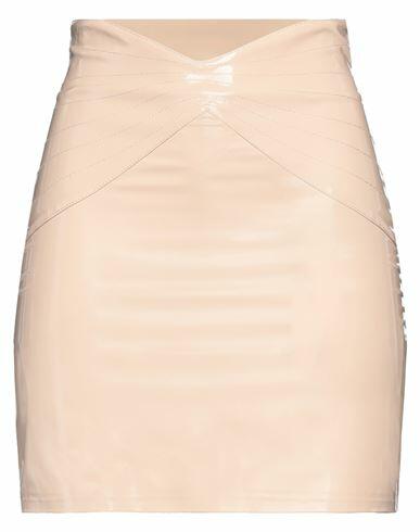 Aniye By Woman Mini skirt Blush Polyester, Metallic fiber Cover