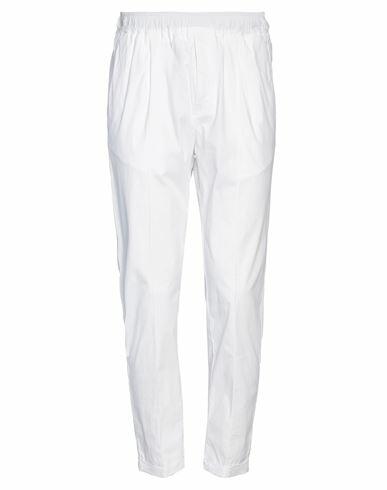 Pmds Premium Mood Denim Superior Man Pants White Cotton, Polyamide, Elastane Cover